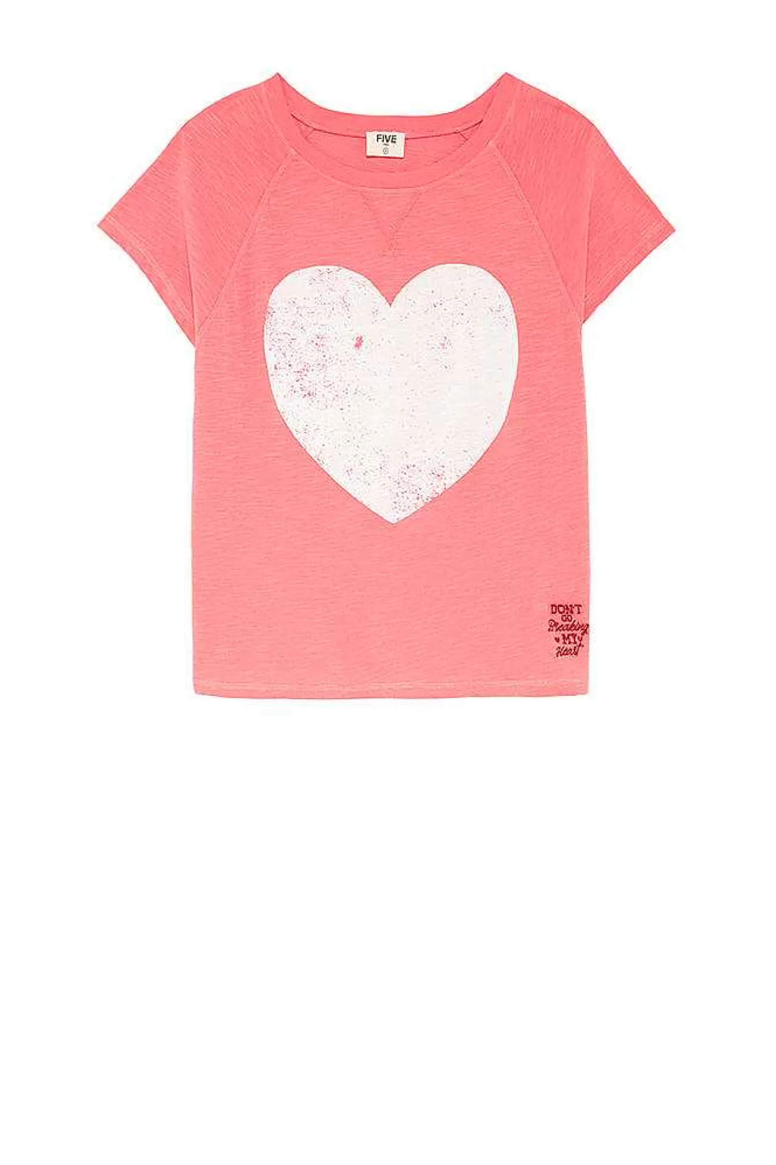 Femmes Five Jeans Tee-Shirt Heart