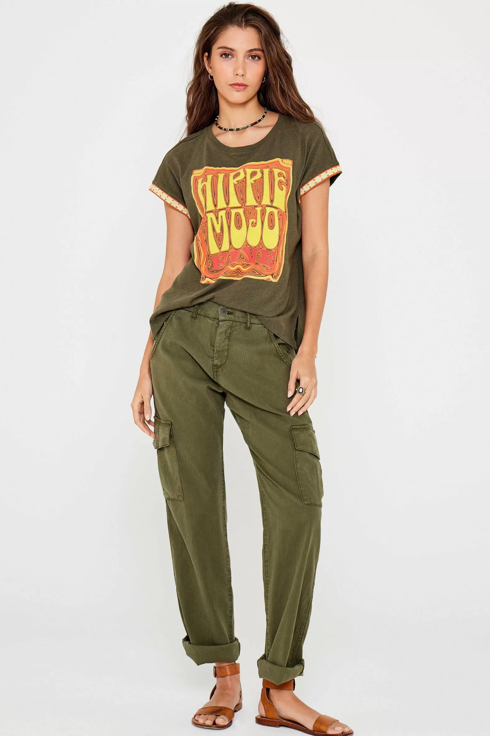 Femmes Five Jeans Tee-Shirt Hippie Mojo